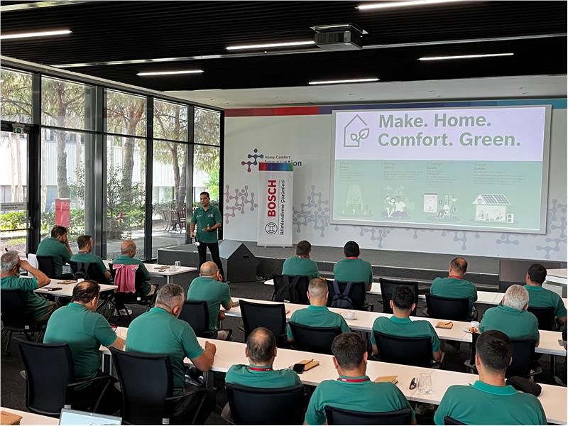 Bosch Home Comfort’un Elit İş Ortakları Manisa Fabrikasında buluştu