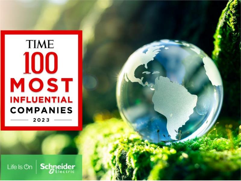 Schneider Electric, TIME100 En Etkili Şirketler Listesinde Yer Aldı