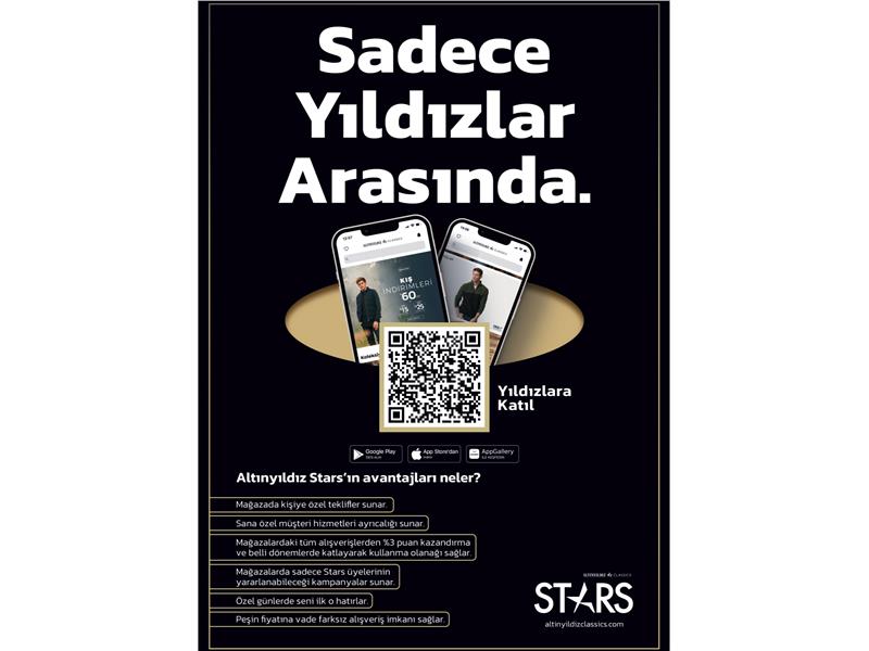 ALTINYILDIZ CLASSICS’TEN ‘STARS’ İLE  ÜYELERİNE ÖZEL AYRICALIKLAR