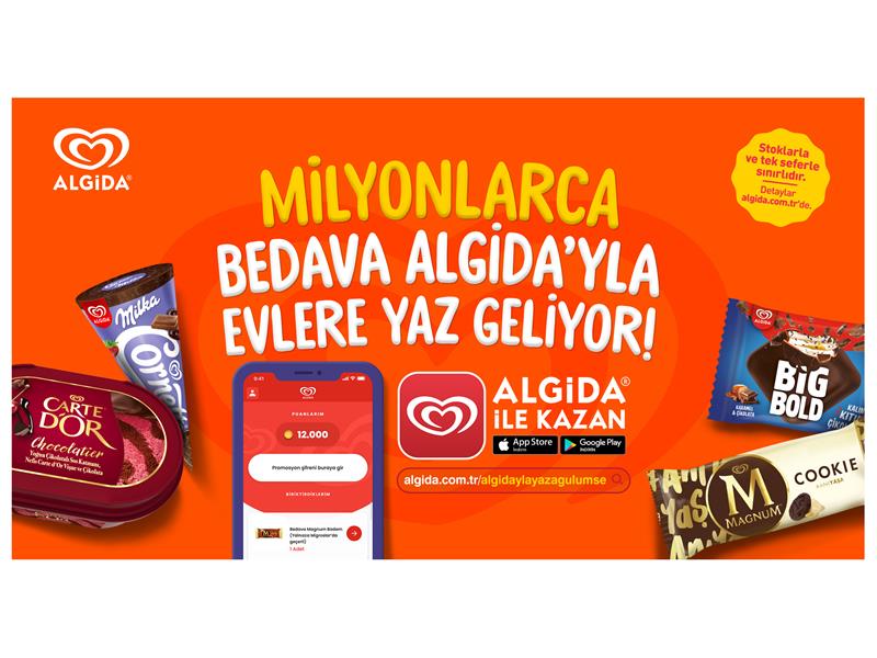 Algida’yla Mutluluk Her Eve Sığar 