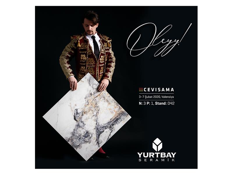 Yurtbay Seramik Cevisama'da "Oleyy!" Dedirtiyor