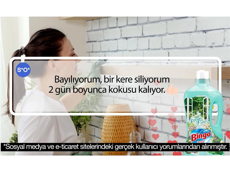 Bingo Fresh reklam filmi yayında…