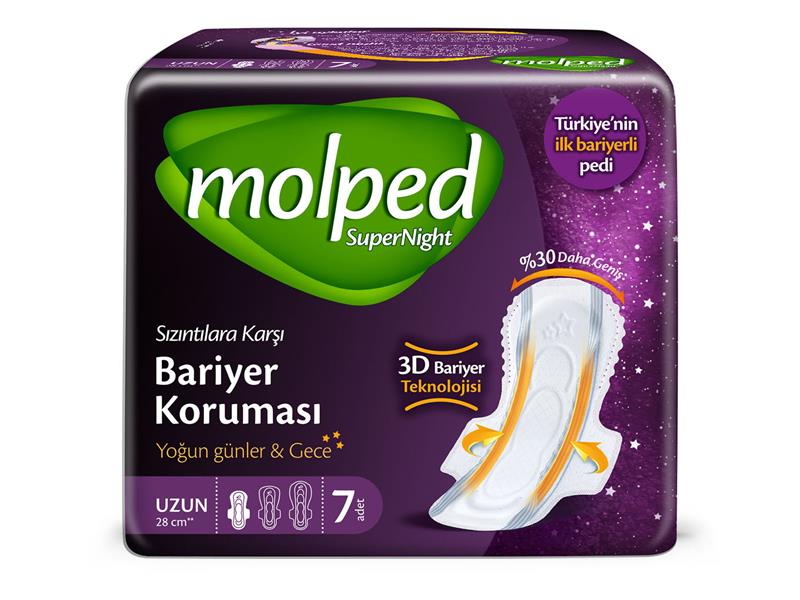 YENİ MOLPED SUPERNIGHT İLE  EN YOĞUN GÜN VE GECELER SÜPER GÜVENLİ! 