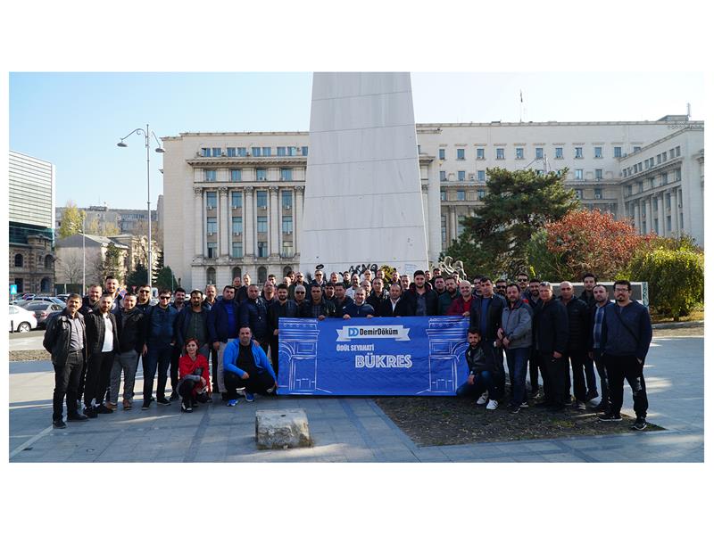 DemirDöküm yetkili satıcıları ile Romanya’nın başkenti Bükreş’te buluştu