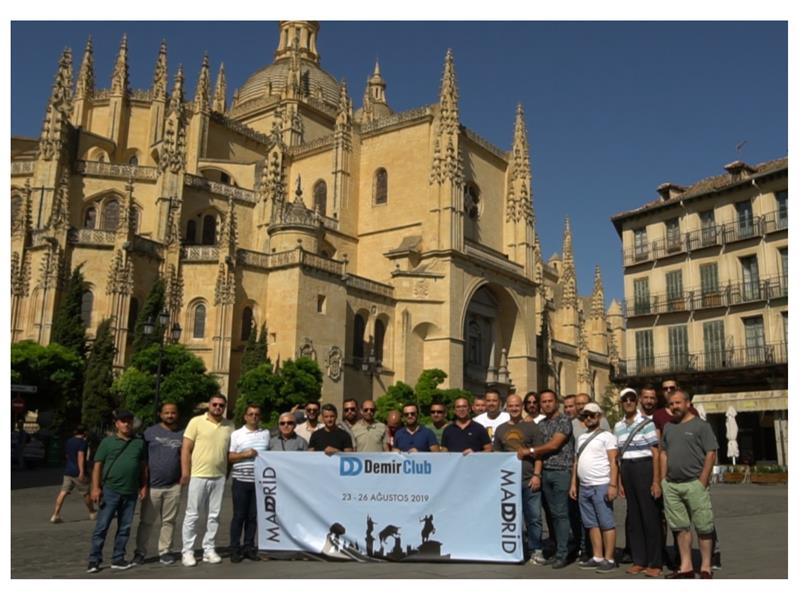DemirClub’lı iş ortakları İspanya’da bir araya geldi