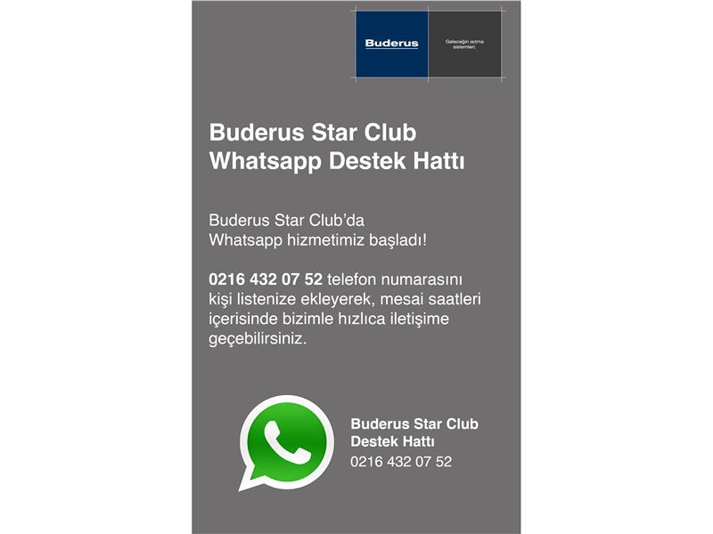 Buderus Star Club’tan Dijital Bir Atılım Daha!