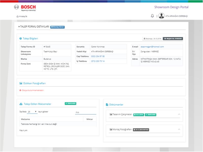 Bosch Termoteknik’ten İş Ortaklarına Online Showroom Malzeme Yönetimi Platformu!