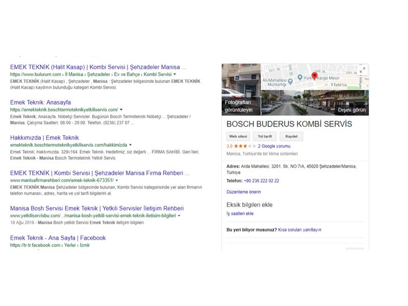 Bosch Termoteknik’ten Tüm Yetkili Servislerine  “Google Benim İşletmem” Desteği!