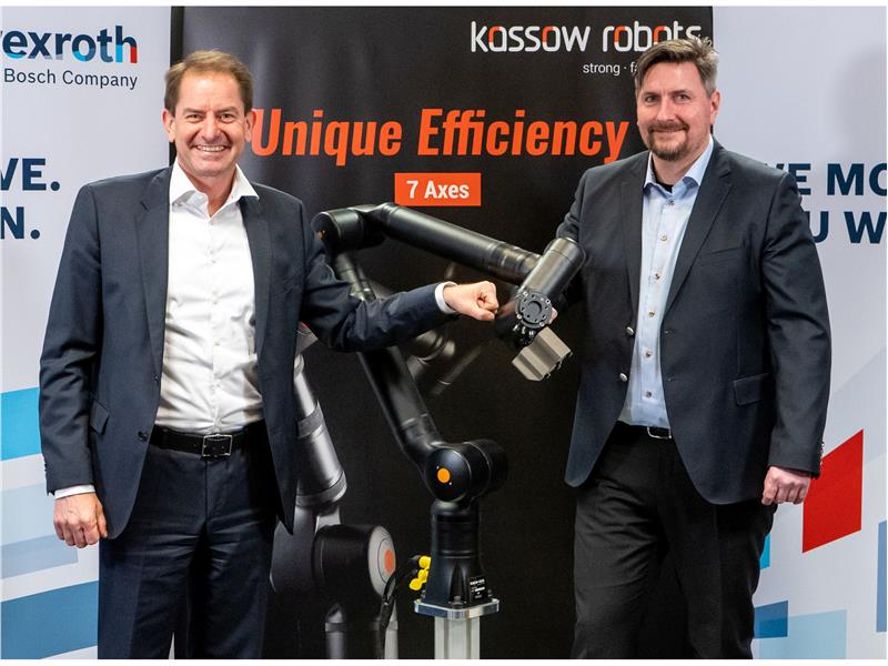 Bosch Rexroth, Kassow Robots'taki çoğunluk hissesiyle fabrika otomasyonunu güçlendiriyor