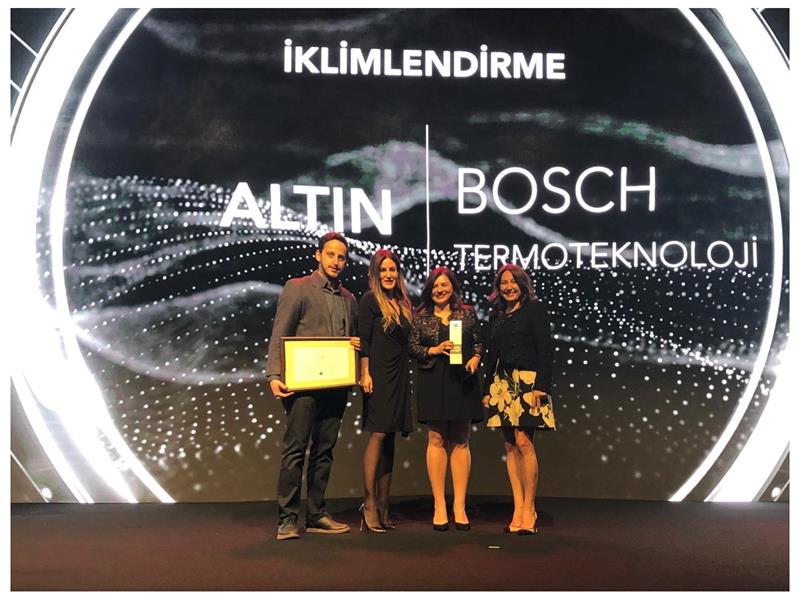 Social Media Awards’tan Bosch Termoteknoloji’ye ödül!