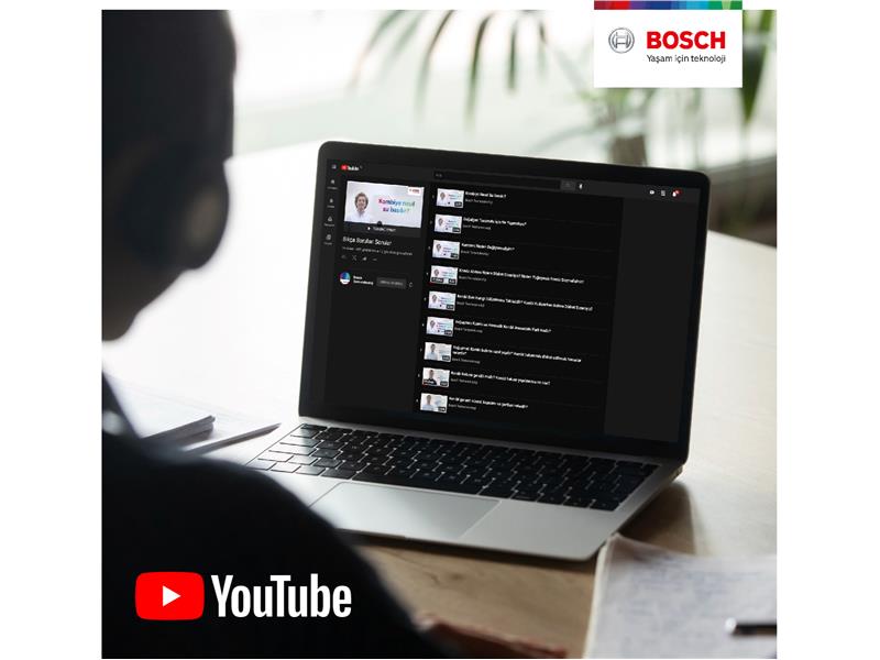 Bosch Termoteknoloji’nin rehber videoları YouTube’da
