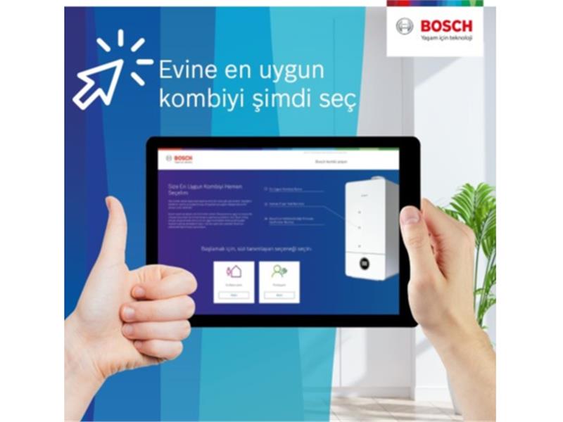 Sektörde Bir İlk: Bosch Termoteknoloji’den Kombi Seçim Programı