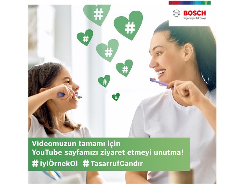 Bosch Termoteknoloji İyiörnekol Hareketi ile Farkındalık Yaratıyor!