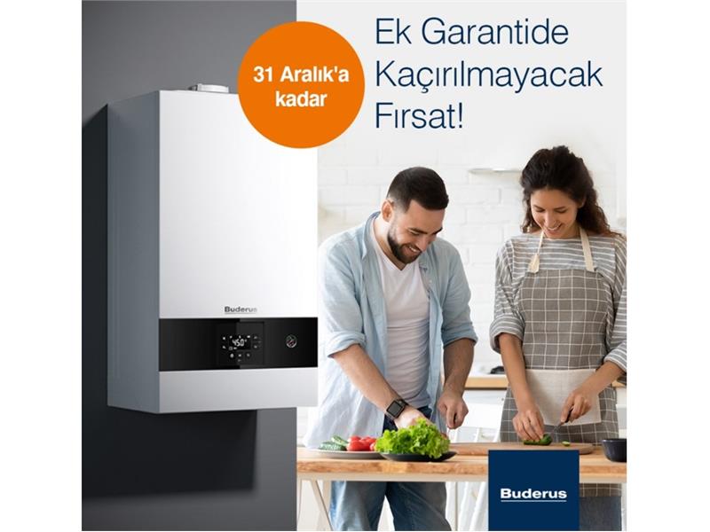 Buderus Avantajlı Ek Garanti Kampanyası İçin Son Gün 31 Aralık!