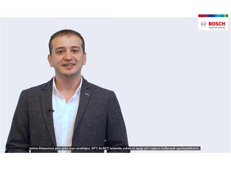 Bosch Termoteknoloji Sıkça Sorulan Sorular Video Serisine Altyazı Seçeneği Ekledi