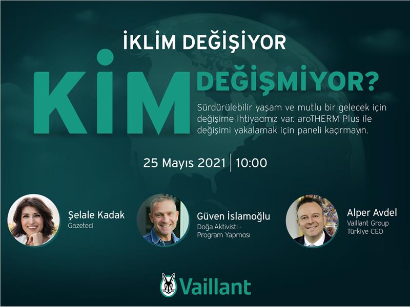 Vaillant yeni çevreci ürünü aroTHERM Plus ısı pompalarını iklim değişikliğine dikkat çektiği bir toplantı ile tanıttı