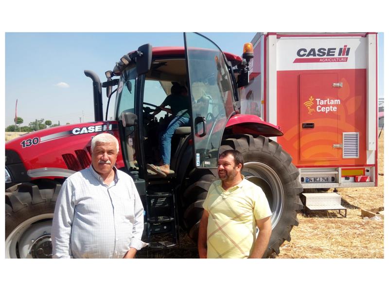 CASE IH TRAKTÖR LANSMAN GÜNLERİ VE TARLA TATBİKATLARINA GÜNEYDOĞU ANADOLU’DAN BAŞLADI