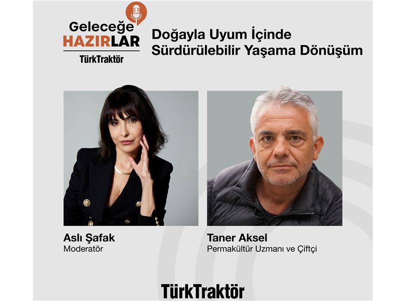 Geleceğe Hazırlar Podcast Serisi’nin Dördüncü Bölümünde “Doğayla Uyum İçinde Sürdürülebilir Yaşama Dönüşüm” Konuşuldu