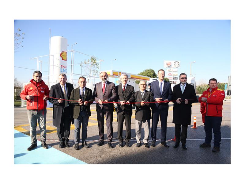 Shell & Turcas, Türkiye’nin ilk LNG istasyonunu açtı