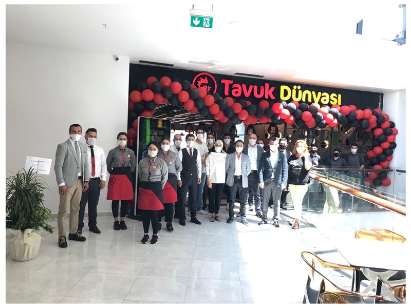 Tavuk Dünyası’nın  Ordu’daki 2. Restoranı Novada AVM’de