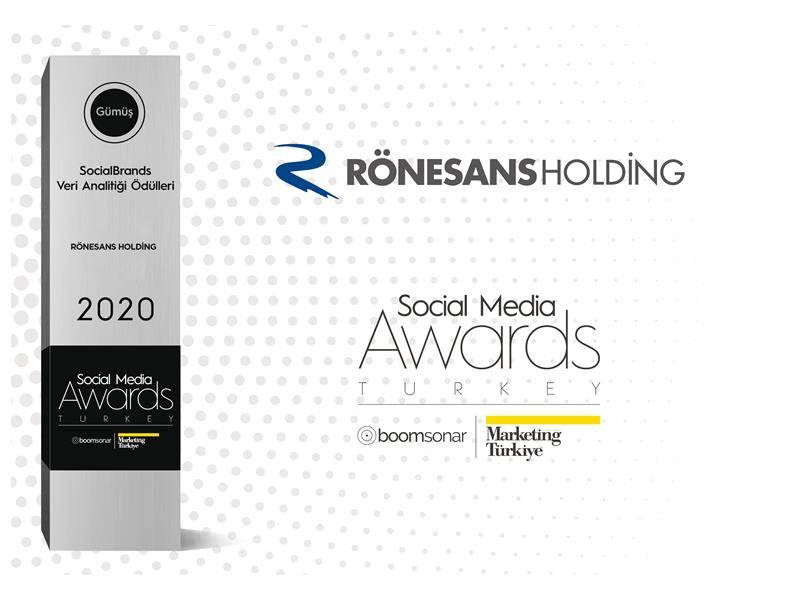 Social Media Awards’dan Rönesans Holding’e Ödül