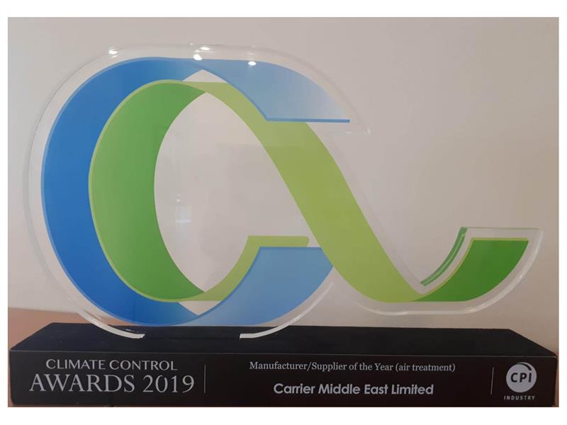 İklim Kontrolü Ödülleri’nde Alarko Carrier’a  “Yılın Üreticisi” ödülü