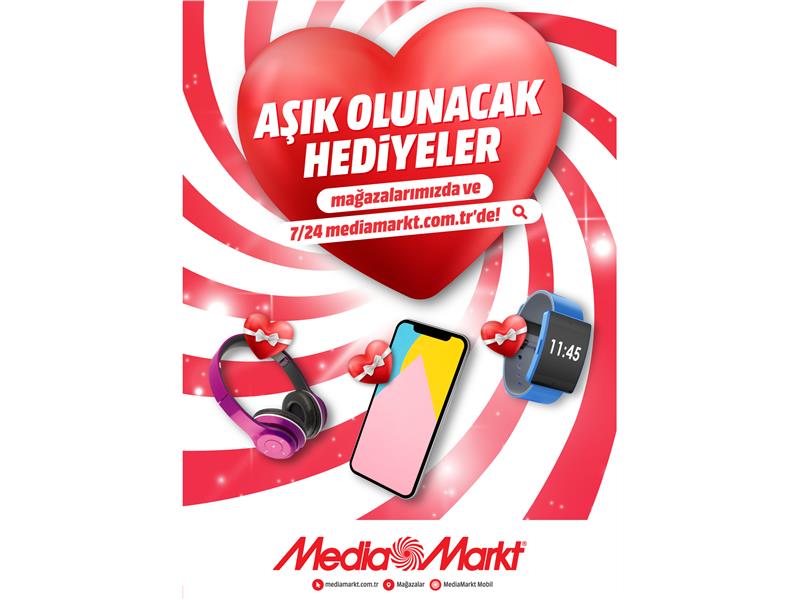 Aşk dolu hediyeler MediaMarkt’ta