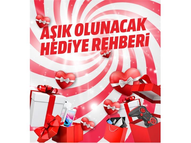 Sevgililer Günü için kararsız kalanların imdadına  MediaMarkt ‘Hediye Rehberi’ ile yetişiyor