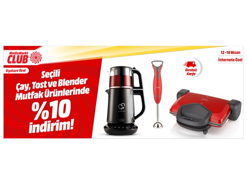 Mutfakların gözdeleri MediaMarkt’ta indirimde