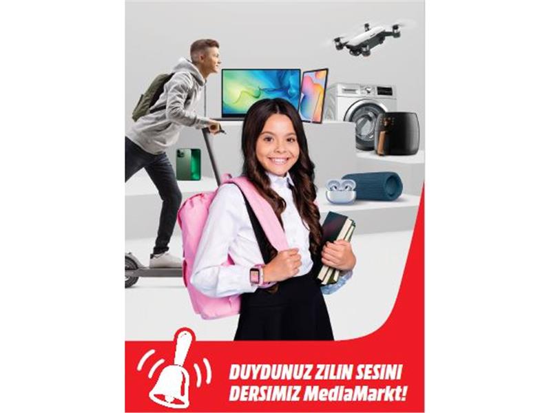 MediaMarkt’ın okula dönüş kampanyası farklı ürünlerle devam ediyor