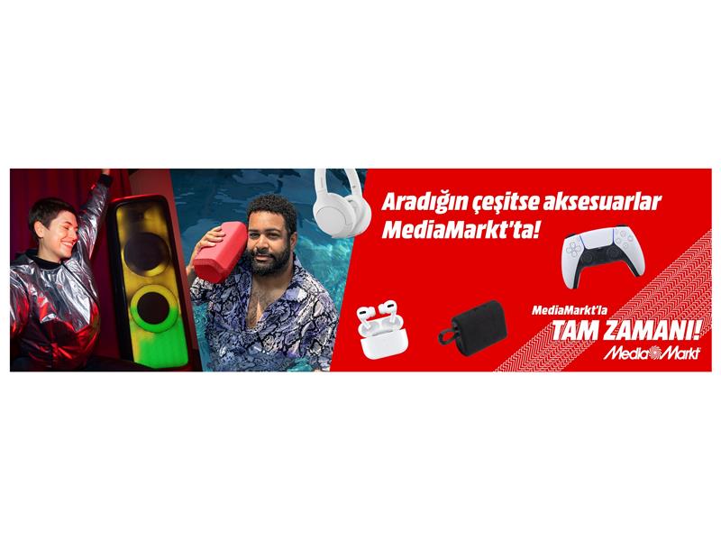 Aksesuar kampanyası MediaMarkt’ta devam ediyor