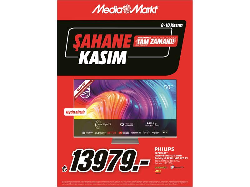 MediaMarkt’ın Şahane Kasım fırsatları sürüyor