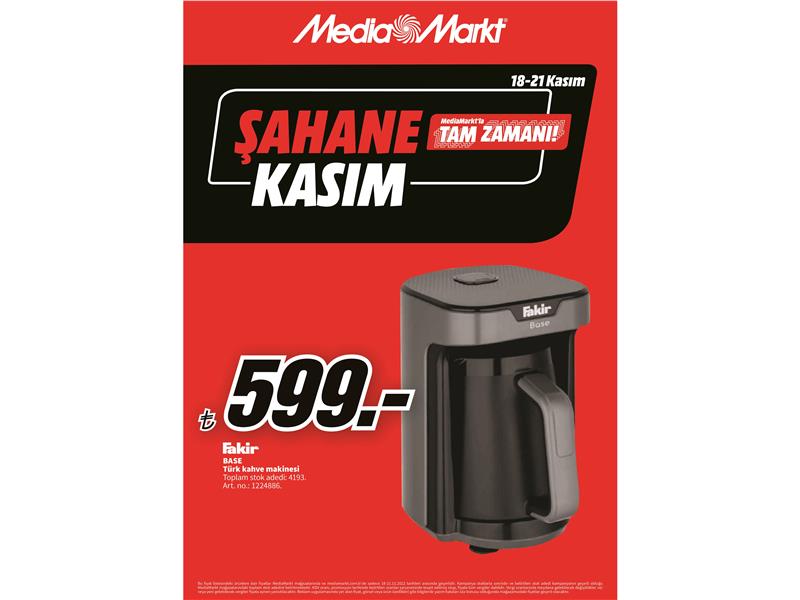 Her evin ihtiyacı elektronik ürünler MediaMarkt’ın Şahane Kasım kampanyasında