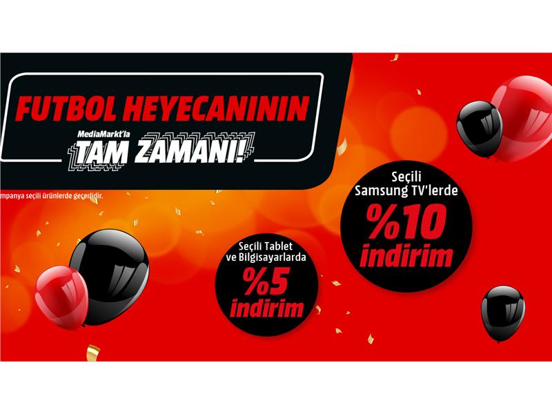 MediaMarkt’tan futbolseverlere özel kampanya