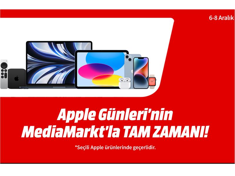 MediaMarkt’ta Apple günleri başladı