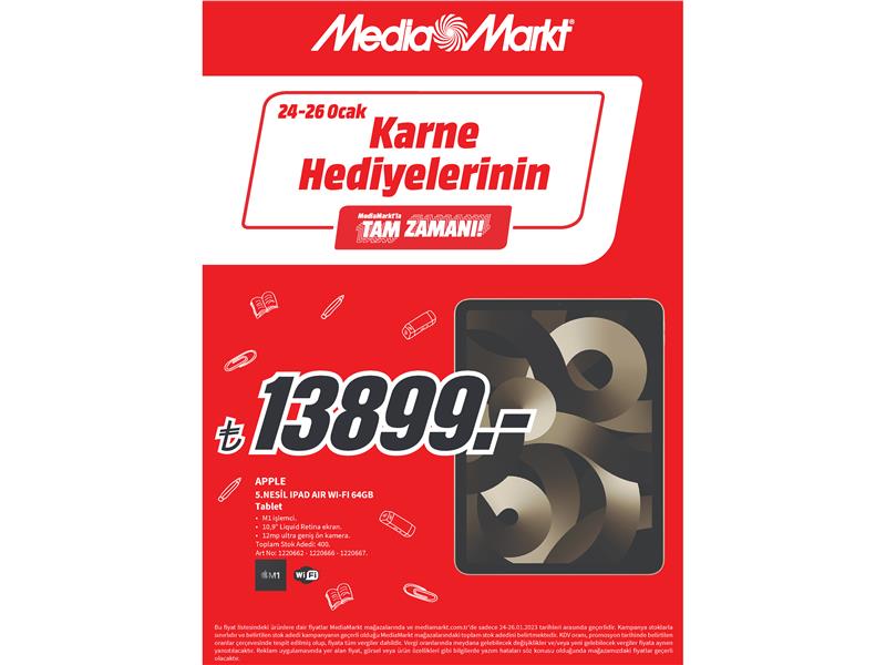 MediaMarkt’ta Yarıyıl Kampanyası devam ediyor