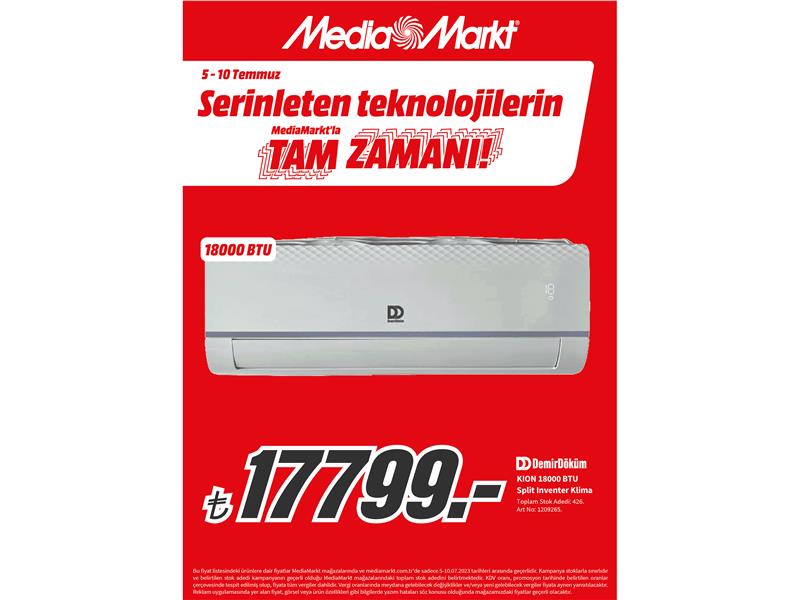 Serinleten Teknolojilerin MediaMarkt’la Tam Zamanı Kampanyası Başladı