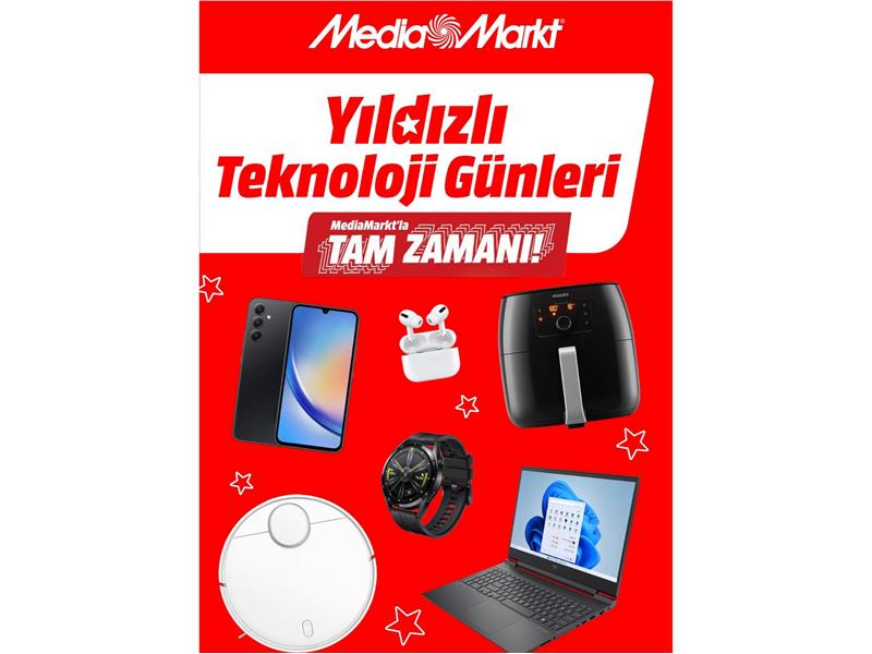 MediaMarkt, Yıldızlı Teknoloji Günleri Kampanyasını Başlattı