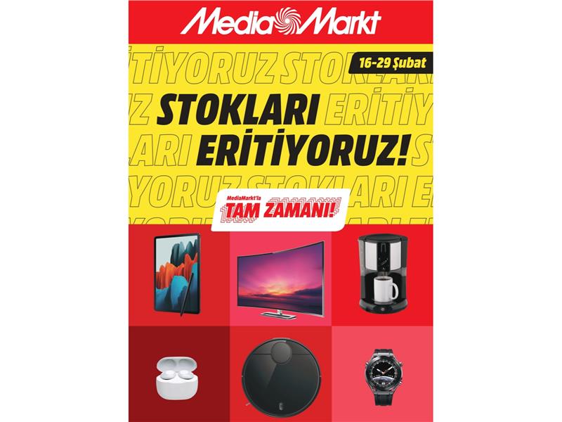 MediaMarkt’ta Stokları Eritiyoruz Kampanyası Başladı!