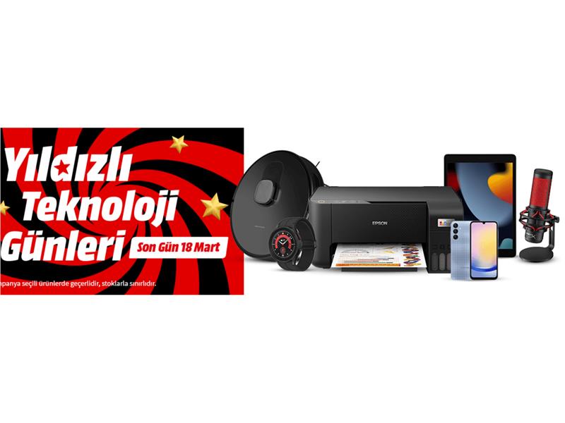 MediaMarkt’ın Yıldızlı Teknoloji Günleri Kampanyası Başladı