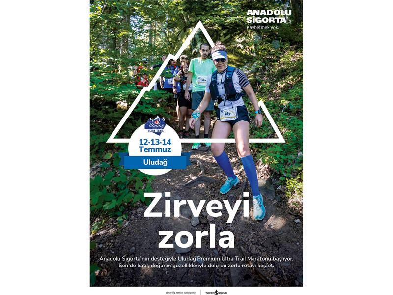 Anadolu Sigorta, Uludağ Premium Ultra Trail’in Ana Sponsoru Oldu
