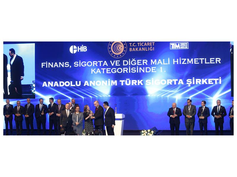 Anadolu Sigorta’ya Hizmet İhracatı Ödülü