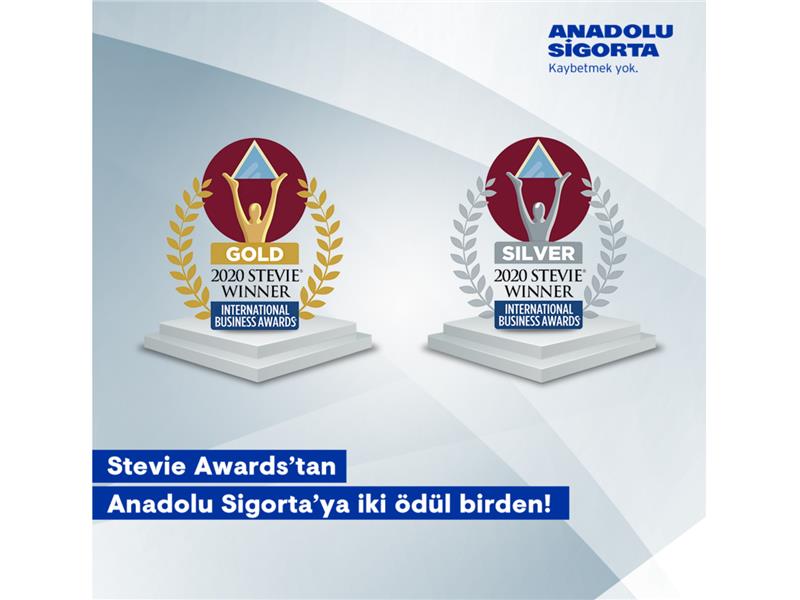 Anadolu Sigorta’ya Stevie Awards’dan İki Ödül