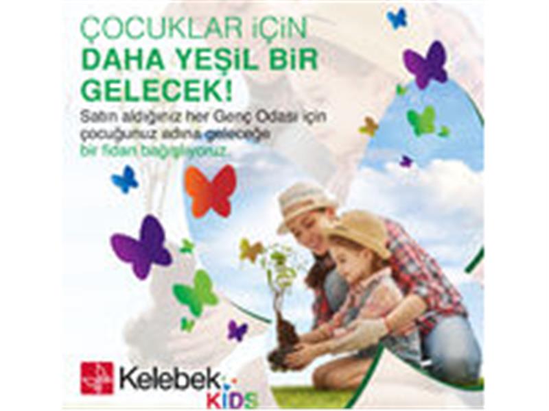 Kelebek Kids’ten Sürdürülebilir Bir Gelecek için “Çocuklarımıza Daha Yeşil Bir Gelecek Projesi”