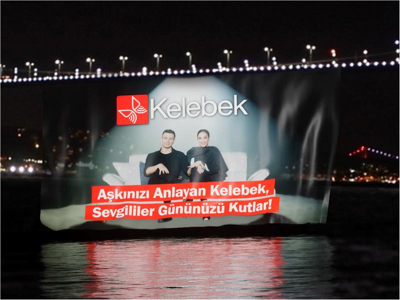 Kelebek Mobilya’nın Sevgililer Günü Reklam Filmi İstanbul Boğazı’nda