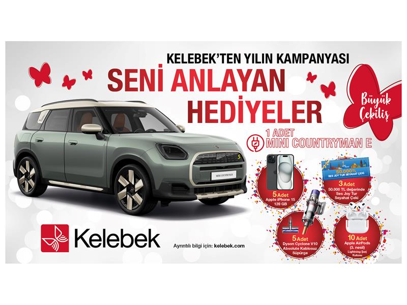 Kelebek Mobilya'dan Yılın Kampanyası: Seni Anlayan Hediyeler
