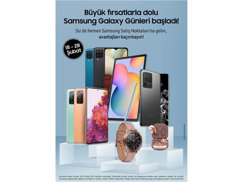 Büyük fırsatlarla dolu Samsung Galaxy Günleri başladı