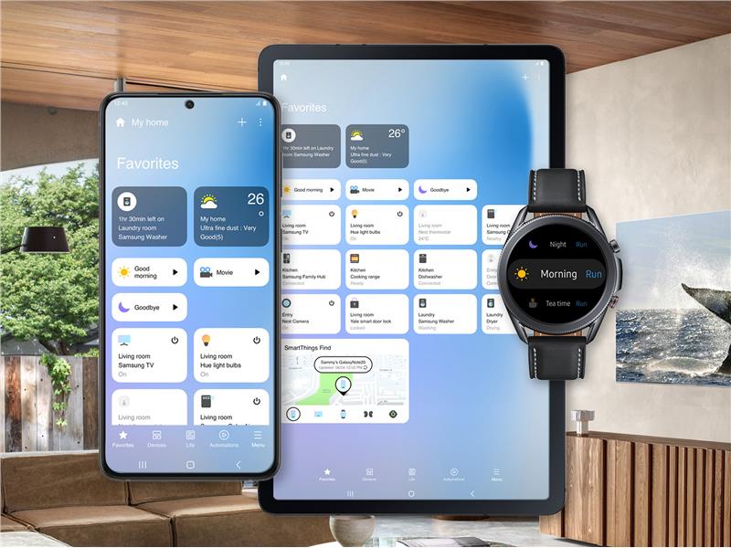 Samsung SmartThings yeni arayüzüyle karşınızda!