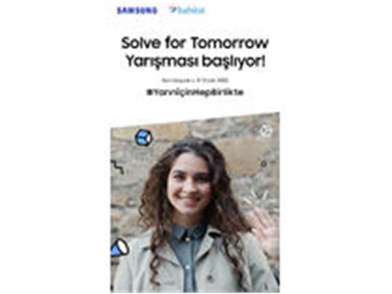 Samsung’un “Solve for Tomorrow” bilim yarışması için 2021 yılı başvurular başladı! 