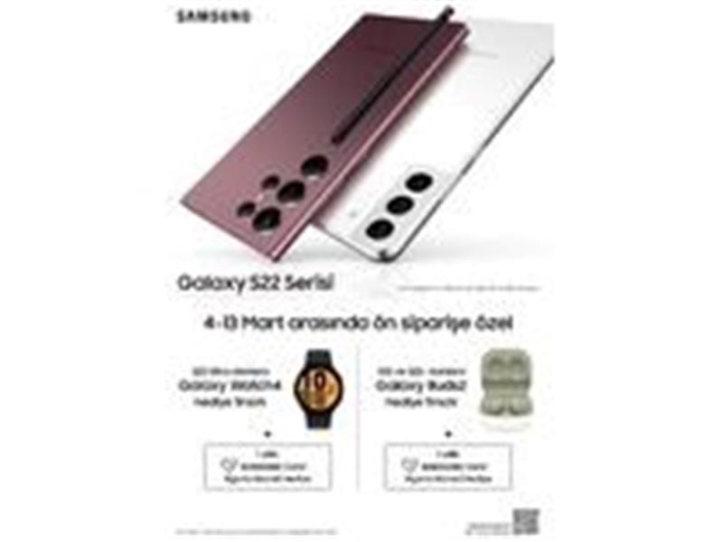 Yeni Samsung Galaxy S22 serisi, birbirinden özel teklif ve hediyelerle Türkiye’de ön satışa sunuldu! 